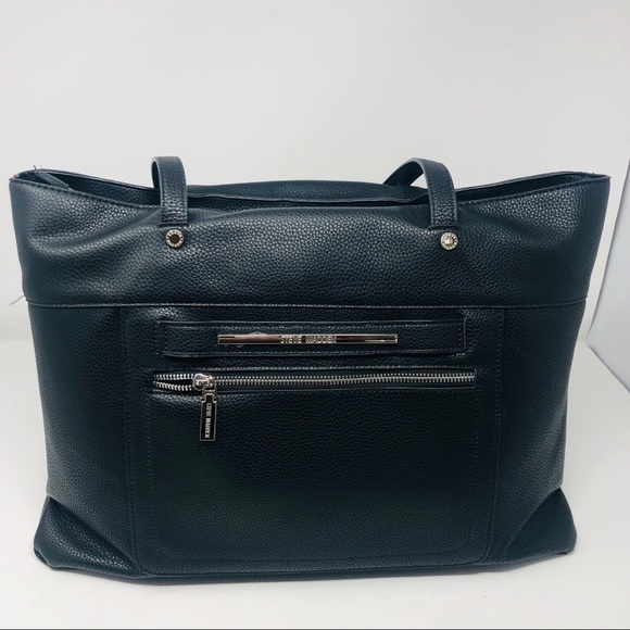 Steve Madden Bags Steve Madden Black Tote With Laptop Bag Insert